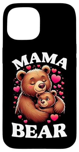 Mama Bär Muttertag Mutterschaft Mama Bear Tochter Sohn Hülle für iPhone 15 von Stolze Liebevolle Mama Bär Mommy Mutter
