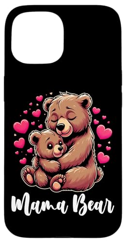 Mama Bär Muttertag Mutterschaft Mama Bear Tochter Sohn Hülle für iPhone 15 von Stolze Liebevolle Mama Bär Mommy Mutter