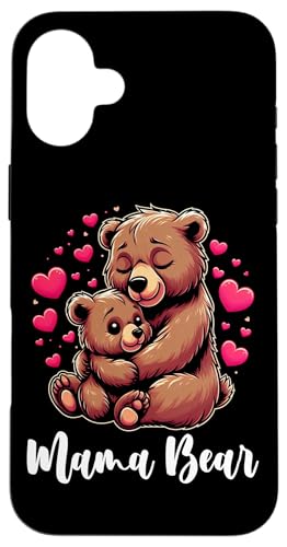 Mama Bär Muttertag Mutterschaft Mama Bear Tochter Sohn Hülle für iPhone 16 Plus Mama Bär Muttertag Mutterschaft Mama Bear Tochter Sohn Hülle für iPhone 16 Plus von Stolze Liebevolle Mama Bär Mommy Mutter