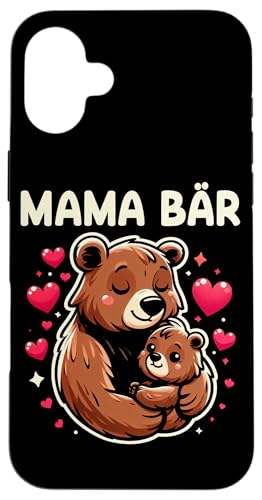Mama Bär Muttertag Mutterschaft Mama Bear Tochter Sohn Hülle für iPhone 16 Plus von Stolze Liebevolle Mama Bär Mommy Mutter