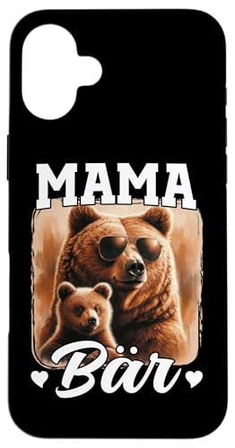Mama Bär Muttertag Mutterschaft Mama Bear Tochter Sohn Hülle für iPhone 16 Plus von Stolze Liebevolle Mama Bär Mommy Mutter
