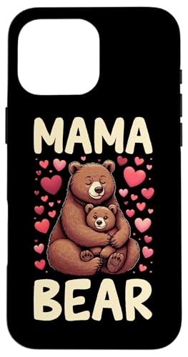 Mama Bär Muttertag Mutterschaft Mama Bear Tochter Sohn Hülle für iPhone 16 Pro Max von Stolze Liebevolle Mama Bär Mommy Mutter