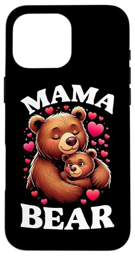 Mama Bär Muttertag Mutterschaft Mama Bear Tochter Sohn Hülle für iPhone 16 Pro Max von Stolze Liebevolle Mama Bär Mommy Mutter