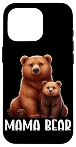Mama Bär Muttertag Mutterschaft Mama Bear Tochter Sohn Hülle für iPhone 16 Pro von Stolze Liebevolle Mama Bär Mommy Mutter
