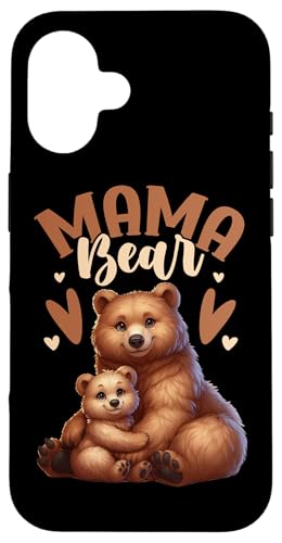 Mama Bär Muttertag Mutterschaft Mama Bear Tochter Sohn Hülle für iPhone 16 von Stolze Liebevolle Mama Bär Mommy Mutter