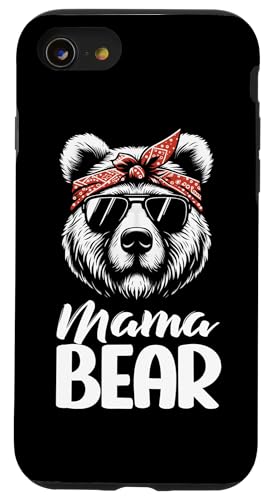 Mama Bär Muttertag Mutterschaft Mama Bear Tochter Sohn Hülle für iPhone SE (2020) / 7 / 8 von Stolze Liebevolle Mama Bär Mommy Mutter