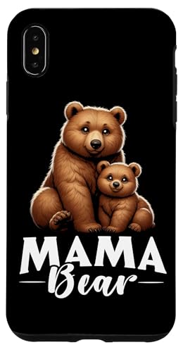 Mama Bär Muttertag Mutterschaft Mama Bear Tochter Sohn Hülle für iPhone XS Max von Stolze Liebevolle Mama Bär Mommy Mutter