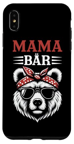 Mama Bär Muttertag Mutterschaft Mama Bear Tochter Sohn Hülle für iPhone XS Max von Stolze Liebevolle Mama Bär Mommy Mutter