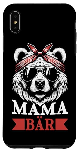 Mama Bär Muttertag Mutterschaft Mama Bear Tochter Sohn Hülle für iPhone XS Max von Stolze Liebevolle Mama Bär Mommy Mutter