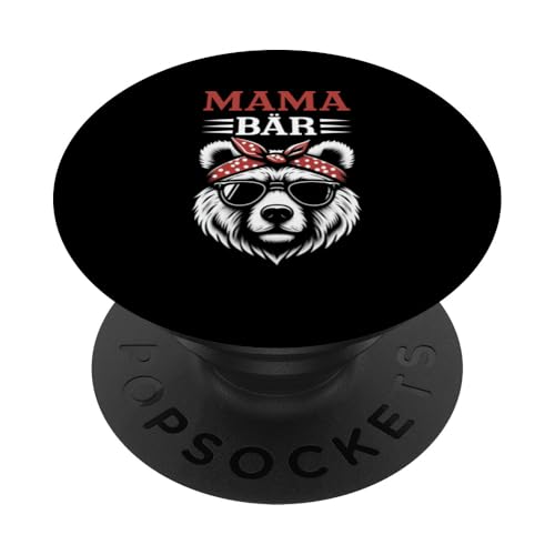 Mama Bär Muttertag Mutterschaft Mama Bear Tochter Sohn PopSockets Klebender PopGrip Mama Bär Muttertag Mutterschaft Mama Bear Tochter Sohn PopSockets Klebender PopGrip von Stolze Liebevolle Mama Bär Mommy Mutter