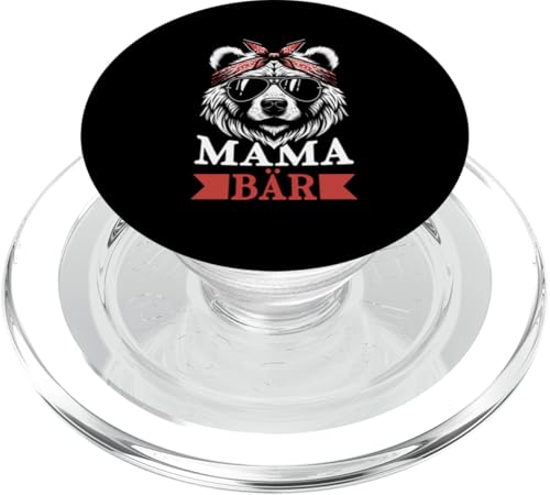 Mama Bär Muttertag Mutterschaft Mama Bear Tochter Sohn PopSockets PopGrip für MagSafe von Stolze Liebevolle Mama Bär Mommy Mutter