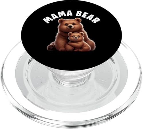 Mama Bär Muttertag Mutterschaft Mama Bear Tochter Sohn PopSockets PopGrip für MagSafe von Stolze Liebevolle Mama Bär Mommy Mutter
