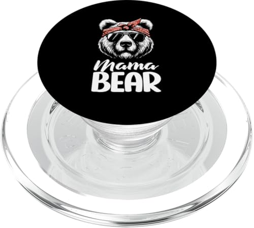 Mama Bär Muttertag Mutterschaft Mama Bear Tochter Sohn PopSockets PopGrip für MagSafe von Stolze Liebevolle Mama Bär Mommy Mutter