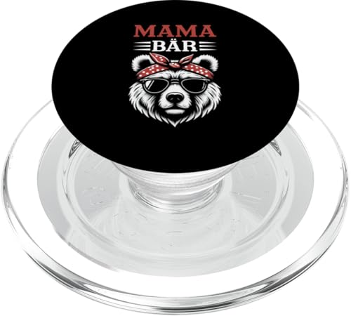Mama Bär Muttertag Mutterschaft Mama Bear Tochter Sohn PopSockets PopGrip für MagSafe von Stolze Liebevolle Mama Bär Mommy Mutter