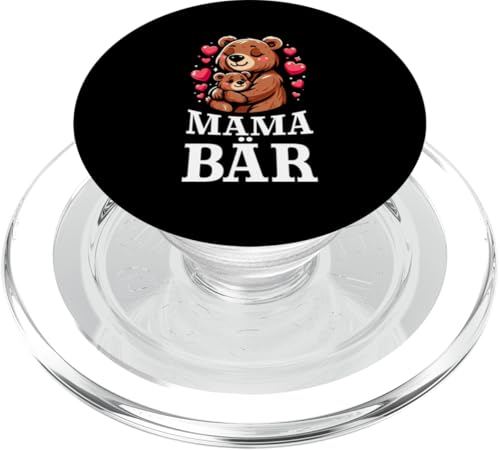 Mama Bär Muttertag Mutterschaft Mama Bear Tochter Sohn PopSockets PopGrip für MagSafe von Stolze Liebevolle Mama Bär Mommy Mutter