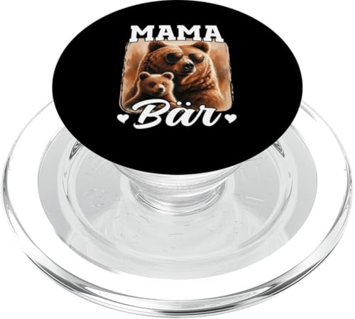 Mama Bär Muttertag Mutterschaft Mama Bear Tochter Sohn PopSockets PopGrip für MagSafe von Stolze Liebevolle Mama Bär Mommy Mutter