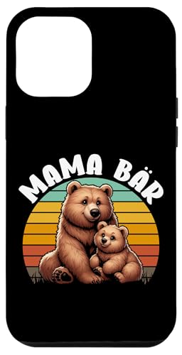 Mama Bär Muttertag Mutterschaft Mama Bear Tochter Sohn Retro Hülle für iPhone 12 Pro Max von Stolze Liebevolle Mama Bär Mommy Mutter