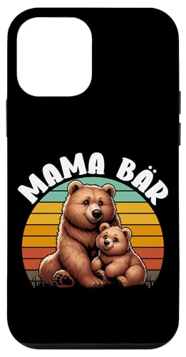 Mama Bär Muttertag Mutterschaft Mama Bear Tochter Sohn Retro Hülle für iPhone 12 mini von Stolze Liebevolle Mama Bär Mommy Mutter