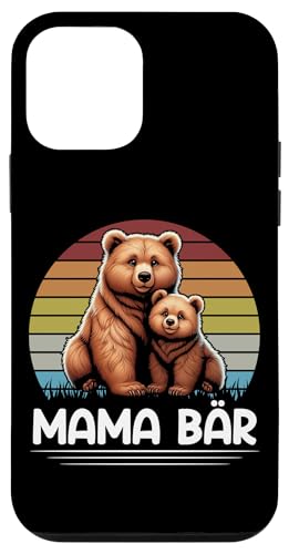 Mama Bär Muttertag Mutterschaft Mama Bear Tochter Sohn Retro Hülle für iPhone 12 mini von Stolze Liebevolle Mama Bär Mommy Mutter