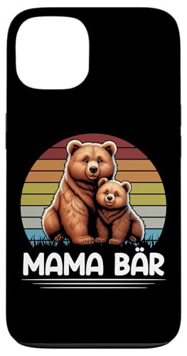 Mama Bär Muttertag Mutterschaft Mama Bear Tochter Sohn Retro Hülle für iPhone 13 von Stolze Liebevolle Mama Bär Mommy Mutter