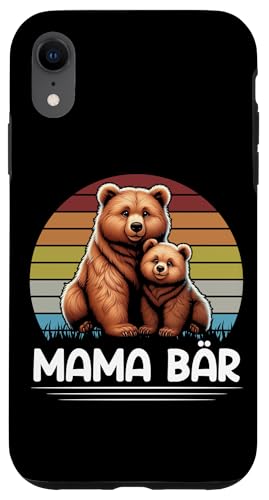 Mama Bär Muttertag Mutterschaft Mama Bear Tochter Sohn Retro Hülle für iPhone XR von Stolze Liebevolle Mama Bär Mommy Mutter