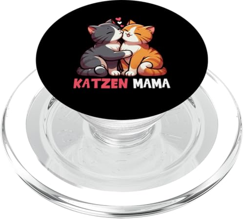 Katze Mama Muttertag Mutterschaft Katzen Mutter Elternteil PopSockets PopGrip für MagSafe Katze Mama Muttertag Mutterschaft Katzen Mutter Elternteil PopSockets PopGrip für MagSafe von Stolze Liebevolle Mama Katze Mami Mutter