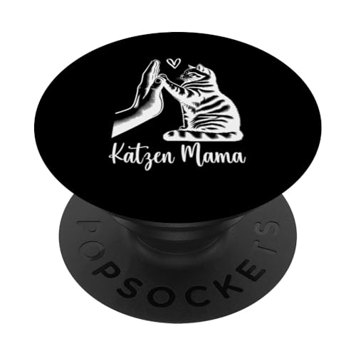 Katze Mama Muttertag Mutterschaft Mama Elternteil PopSockets Klebender PopGrip von Stolze Liebevolle Mama Katze Mami Mutter