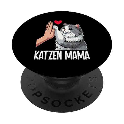 Katze Mama Muttertag Mutterschaft Mama Elternteil PopSockets Klebender PopGrip von Stolze Liebevolle Mama Katze Mami Mutter