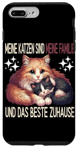 Meine Katzen Sind Meine Familie Und Das Beste Zuhause Hülle für iPhone 7 Plus/8 Plus von Stolze Liebevolle Mama Katze Mami Mutter