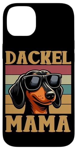Dackel Mama Dachshund Hundebesitzer Mutter Dackelhund Hülle für iPhone 14 Plus von Stolze Mama Dackel Hund Mommy Muttertag