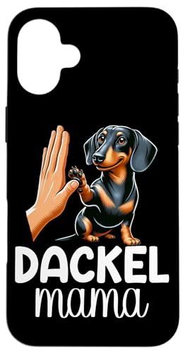 Dackel Mama Dachshund Hundebesitzer Mutter Dackelhund Hülle für iPhone 16 Plus Dackel Mama Dachshund Hundebesitzer Mutter Dackelhund Hülle für iPhone 16 Plus von Stolze Mama Dackel Hund Mommy Muttertag