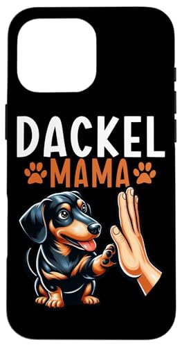 Dackel Mama Dachshund Hundebesitzer Mutter Dackelhund Hülle für iPhone 16 Pro Max Dackel Mama Dachshund Hundebesitzer Mutter Dackelhund Hülle für iPhone 16 Pro Max von Stolze Mama Dackel Hund Mommy Muttertag