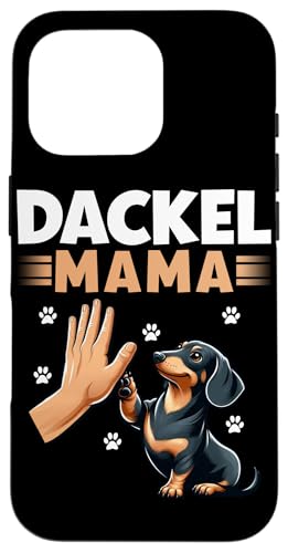 Dackel Mama Dachshund Hundebesitzer Mutter Dackelhund Hülle für iPhone 16 Pro Dackel Mama Dachshund Hundebesitzer Mutter Dackelhund Hülle für iPhone 16 Pro von Stolze Mama Dackel Hund Mommy Muttertag