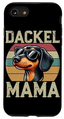 Dackel Mama Dachshund Hundebesitzer Mutter Dackelhund Hülle für iPhone SE (2020) / 7 / 8 von Stolze Mama Dackel Hund Mommy Muttertag