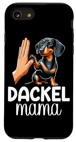 Dackel Mama Dachshund Hundebesitzer Mutter Dackelhund Hülle für iPhone SE (2020) / 7 / 8 von Stolze Mama Dackel Hund Mommy Muttertag