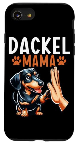 Dackel Mama Dachshund Hundebesitzer Mutter Dackelhund Hülle für iPhone SE (2020) / 7 / 8 von Stolze Mama Dackel Hund Mommy Muttertag