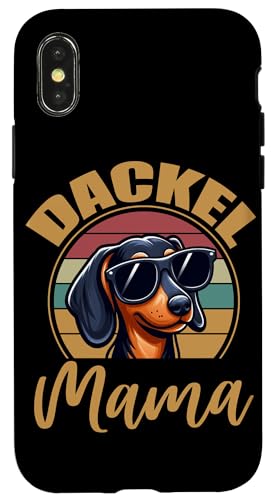 Dackel Mama Dachshund Hundebesitzer Mutter Dackelhund Hülle für iPhone X/XS Dackel Mama Dachshund Hundebesitzer Mutter Dackelhund Hülle für iPhone X/XS von Stolze Mama Dackel Hund Mommy Muttertag