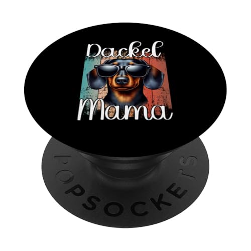 Dackel Mama Dachshund Hundebesitzer Mutter Dackelhund PopSockets Klebender PopGrip Dackel Mama Dachshund Hundebesitzer Mutter Dackelhund PopSockets Klebender PopGrip von Stolze Mama Dackel Hund Mommy Muttertag