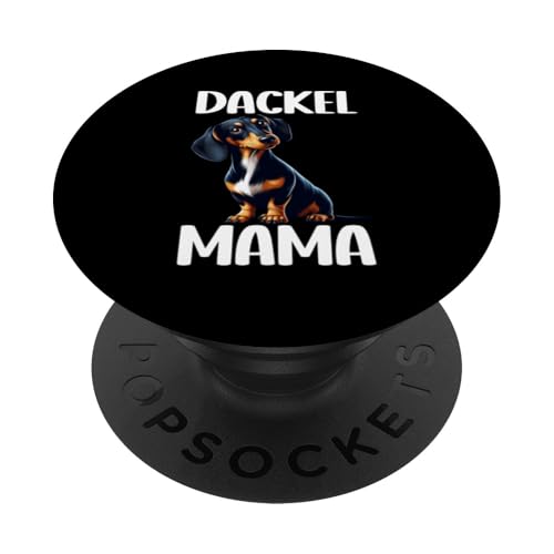 Dackel Mama Dachshund Hundebesitzer Mutter Dackelhund PopSockets Klebender PopGrip Dackel Mama Dachshund Hundebesitzer Mutter Dackelhund PopSockets Klebender PopGrip von Stolze Mama Dackel Hund Mommy Muttertag