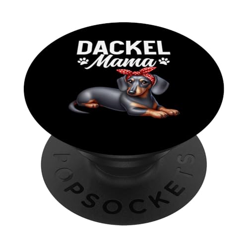 Dackel Mama Dachshund Hundebesitzer Mutter Dackelhund PopSockets Klebender PopGrip Dackel Mama Dachshund Hundebesitzer Mutter Dackelhund PopSockets Klebender PopGrip von Stolze Mama Dackel Hund Mommy Muttertag