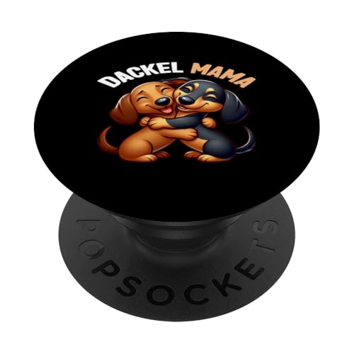 Dackel Mama Dachshund Hundebesitzer Mutter Dackelhund PopSockets Klebender PopGrip Dackel Mama Dachshund Hundebesitzer Mutter Dackelhund PopSockets Klebender PopGrip von Stolze Mama Dackel Hund Mommy Muttertag