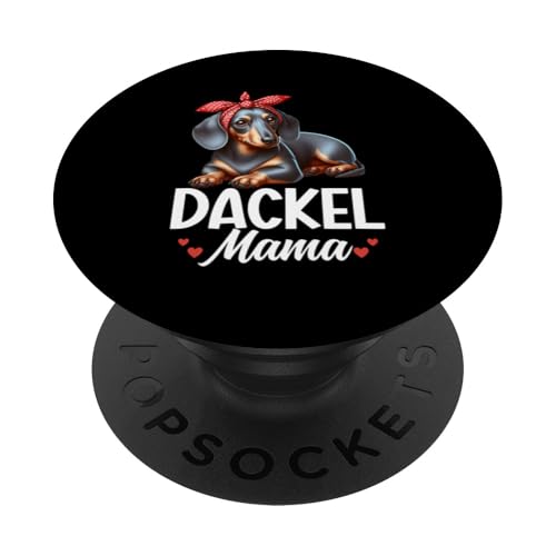Dackel Mama Dachshund Hundebesitzer Mutter Dackelhund PopSockets Klebender PopGrip Dackel Mama Dachshund Hundebesitzer Mutter Dackelhund PopSockets Klebender PopGrip von Stolze Mama Dackel Hund Mommy Muttertag