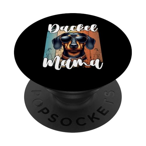 Dackel Mama Dachshund Hundebesitzer Mutter Dackelhund PopSockets Klebender PopGrip Dackel Mama Dachshund Hundebesitzer Mutter Dackelhund PopSockets Klebender PopGrip von Stolze Mama Dackel Hund Mommy Muttertag