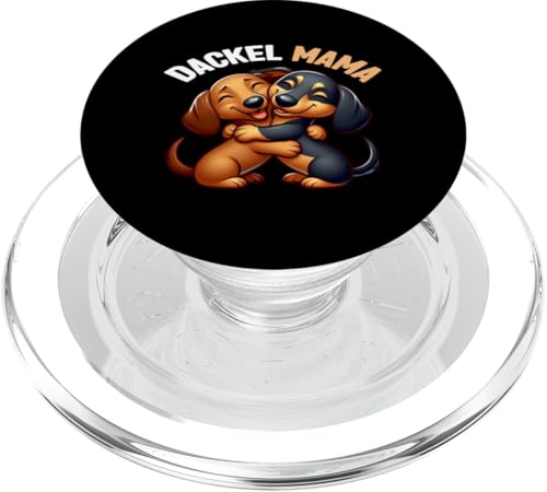 Dackel Mama Dachshund Hundebesitzer Mutter Dackelhund PopSockets PopGrip für MagSafe Dackel Mama Dachshund Hundebesitzer Mutter Dackelhund PopSockets PopGrip für MagSafe von Stolze Mama Dackel Hund Mommy Muttertag