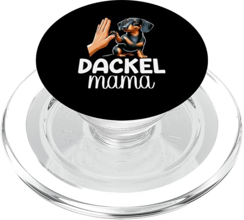 Dackel Mama Dachshund Hundebesitzer Mutter Dackelhund PopSockets PopGrip für MagSafe Dackel Mama Dachshund Hundebesitzer Mutter Dackelhund PopSockets PopGrip für MagSafe von Stolze Mama Dackel Hund Mommy Muttertag