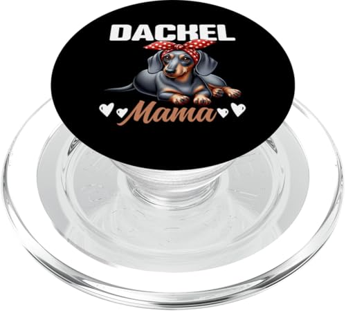 Dackel Mama Dachshund Hundebesitzer Mutter Dackelhund PopSockets PopGrip für MagSafe Dackel Mama Dachshund Hundebesitzer Mutter Dackelhund PopSockets PopGrip für MagSafe von Stolze Mama Dackel Hund Mommy Muttertag
