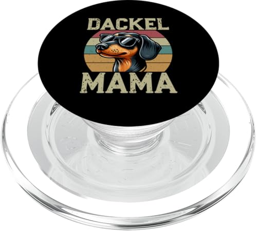 Dackel Mama Dachshund Hundebesitzer Mutter Dackelhund PopSockets PopGrip für MagSafe Dackel Mama Dachshund Hundebesitzer Mutter Dackelhund PopSockets PopGrip für MagSafe von Stolze Mama Dackel Hund Mommy Muttertag