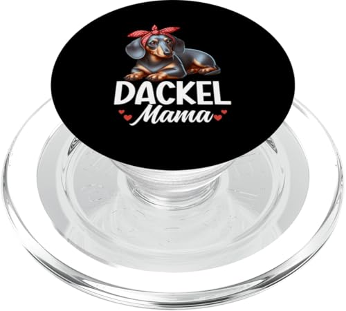 Dackel Mama Dachshund Hundebesitzer Mutter Dackelhund PopSockets PopGrip für MagSafe Dackel Mama Dachshund Hundebesitzer Mutter Dackelhund PopSockets PopGrip für MagSafe von Stolze Mama Dackel Hund Mommy Muttertag