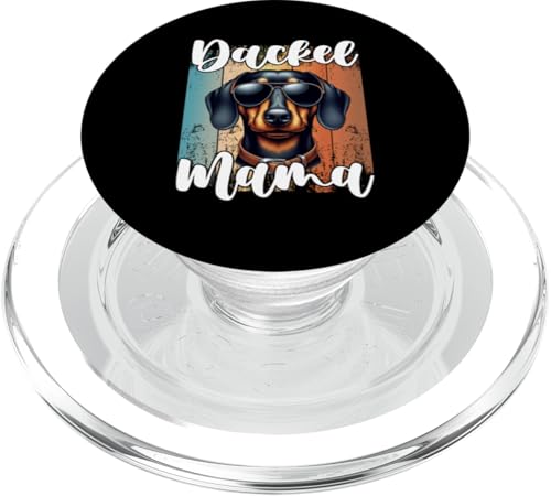Dackel Mama Dachshund Hundebesitzer Mutter Dackelhund PopSockets PopGrip für MagSafe Dackel Mama Dachshund Hundebesitzer Mutter Dackelhund PopSockets PopGrip für MagSafe von Stolze Mama Dackel Hund Mommy Muttertag