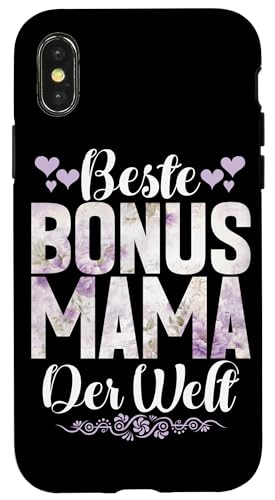Beste Bonus Mama Der Welt Muttertag Stolze Mama Mutter Hülle für iPhone X/XS von Stolze Mama Liebevolle Bonusmama Mutter Mommy